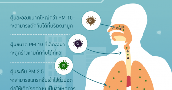 อันตรายจาก PM2.5 ที่ต้องระวัง